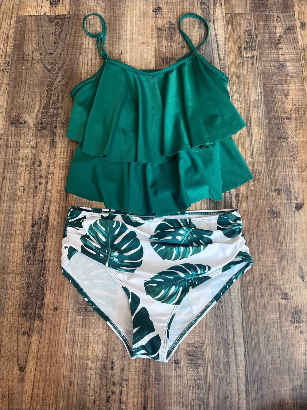 SHEIN Emerald Green Bikini Top